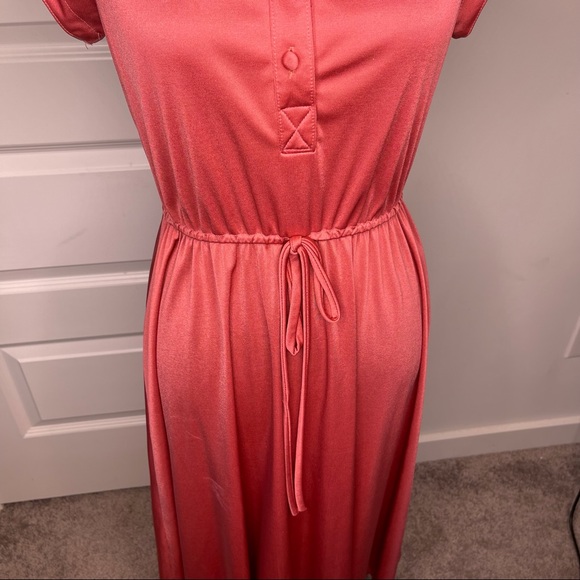 VINTAGE 70s Hostess Dress - Picture 6 of 8